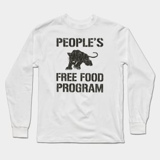 People's Free Food Program 1969 Long Sleeve T-Shirt